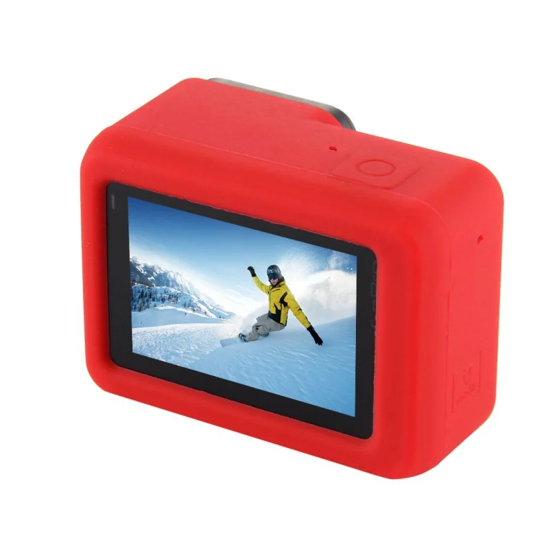 

Silicone Action Camera Case Protective Case Skin +Lens Cap cover Accessories for Hero 5 Camera
