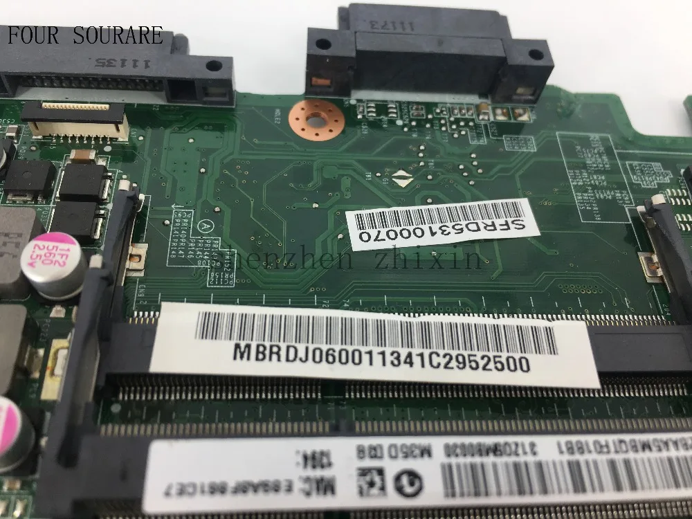 Четыре источника для Acer aspire 4333 4733Z материнская плата ноутбука MBRDJ06001 DA0ZQ5MB6D0 DDR3