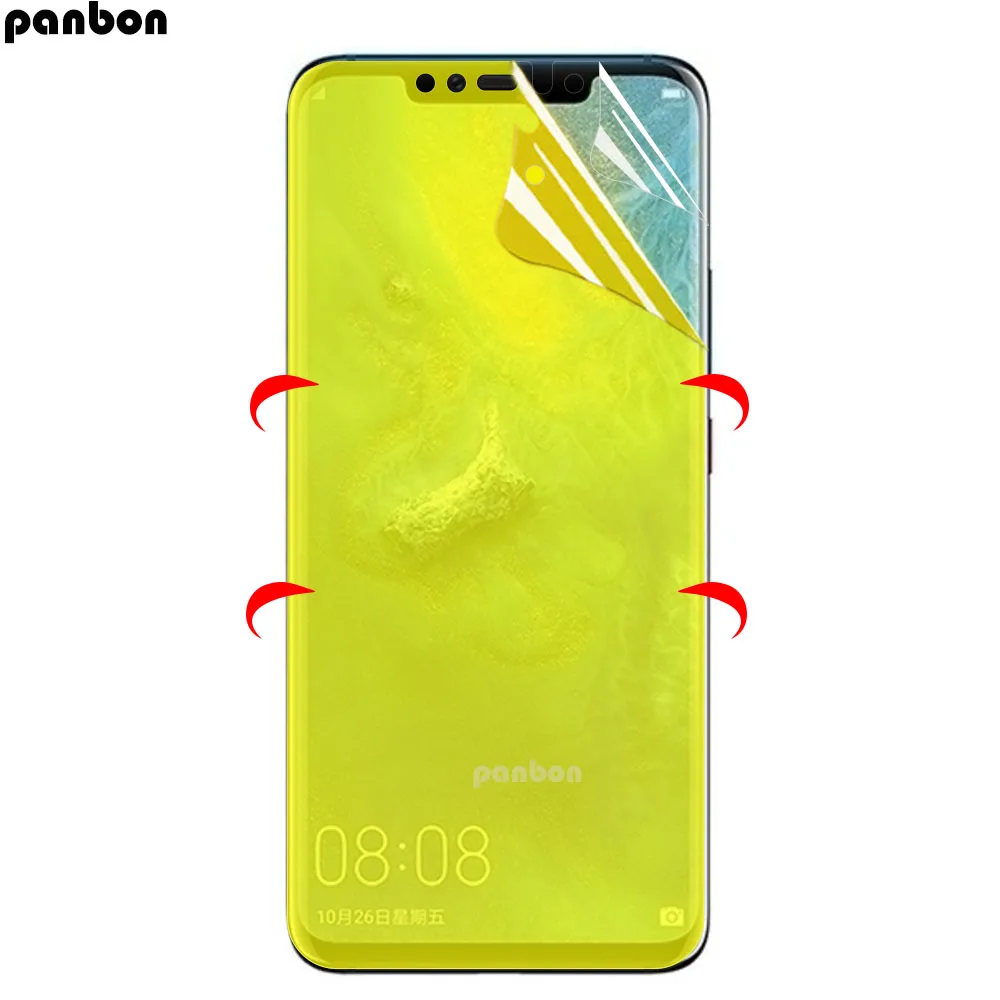 

For Huawei P Smart 2019 Nova 4 mate 20 10 Pro P20 Lite honor 9 8C 8X Max Note 10 Soft Hydrogel Film Full Cover screen guard