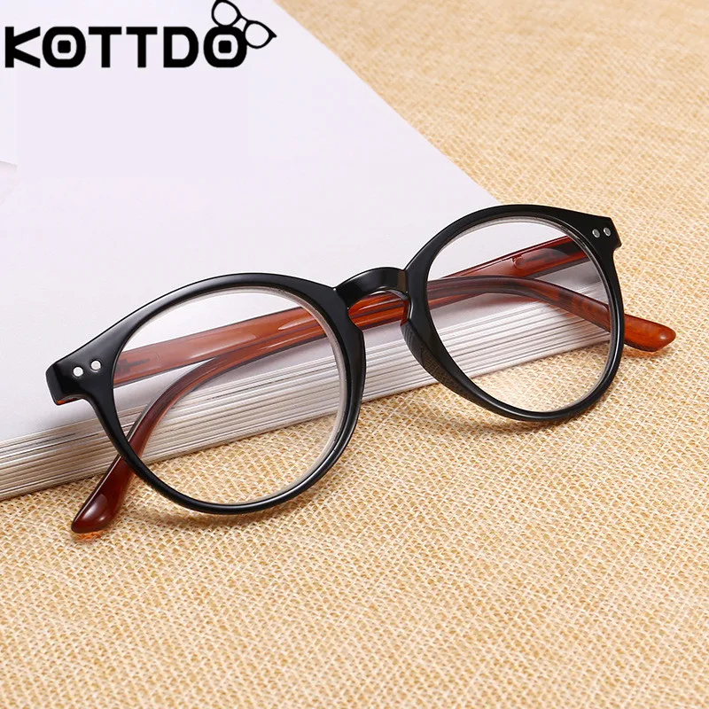 

KOTTDO 2019 New Fashion Reading Glasses for Men and Women Anti-fatigue High-grade Presbyopia Eyewear Reading Glasses +1.00~+4.00