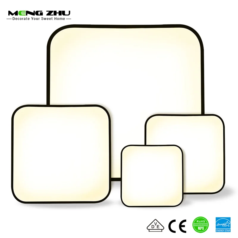 

Square LED Ceiling Light, 24W 48W Adjustable Three Colors Changeable Brand Quality Ceiling LED Lamp for Bedroom Foyer