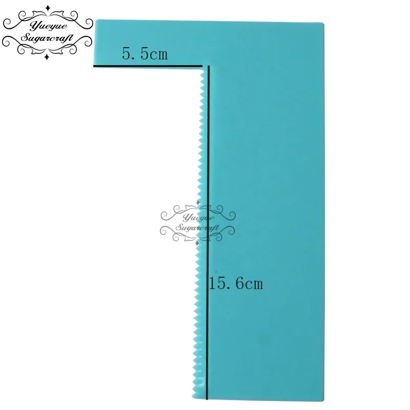 Yueyue Sugarcraft скребок для торта инструменты украшения пластиковые торта|Формы