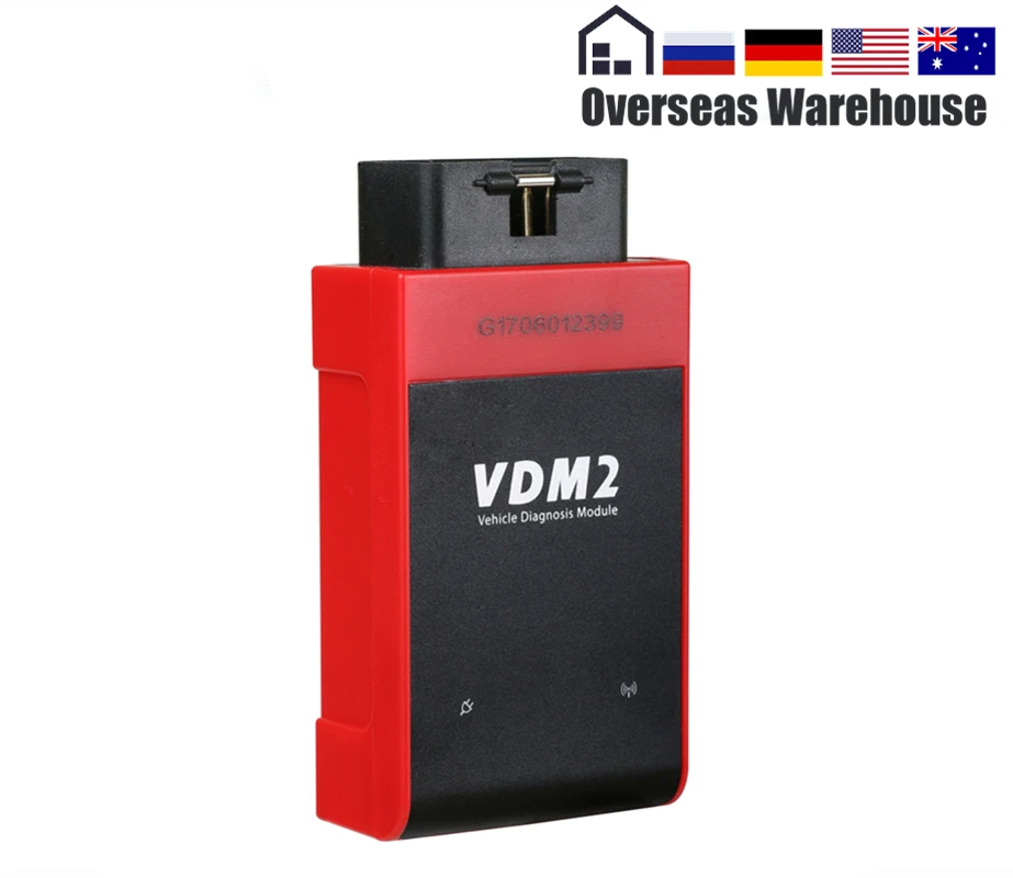 

UCANDAS VDM2 VDM II V3.9 Full System OBD2 Car Diagnostic Tool OBDII ABS CSM PATS PCM immobilizer Auto Code Scanner Wifi Android
