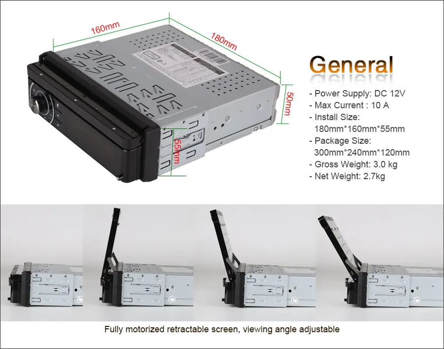 Erisin ES5790U " HD 1 Din Android 6,0 DAB+ автомобильный Радио DVD gps навигация OBD DTV-IN WiFi 4G интернет