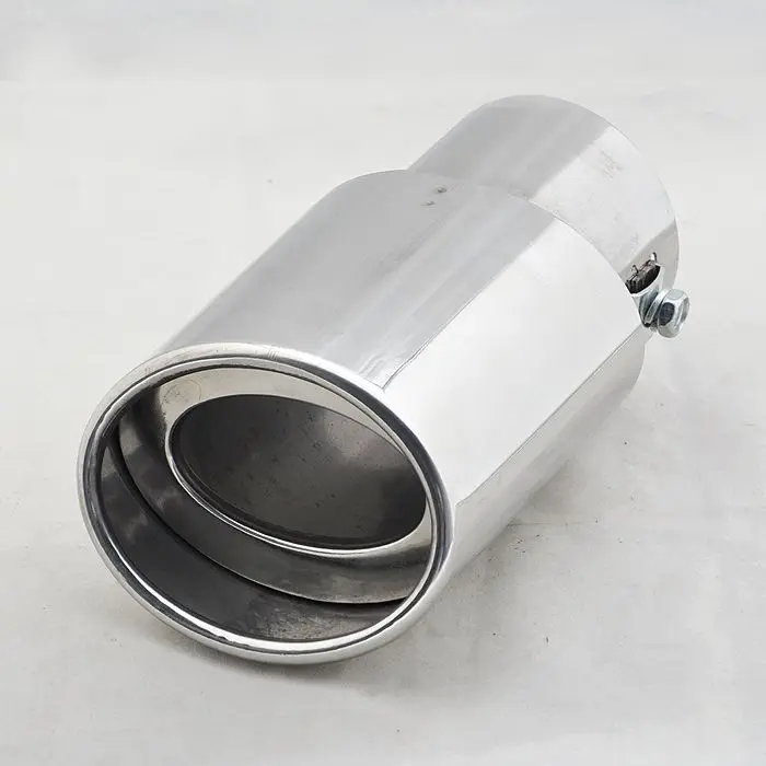 For Universal Stainless Steel Exhaust Muffler Tip 32 45mm [CP587]in