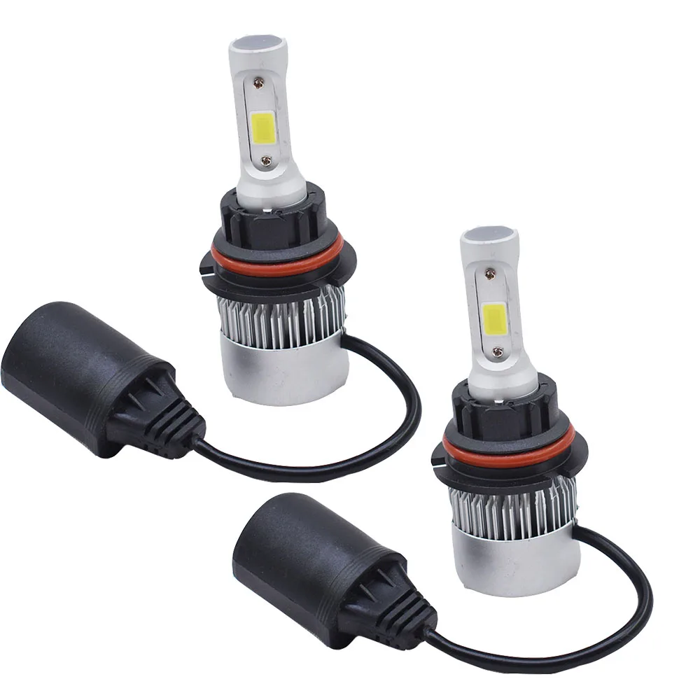 HB5 9007 светодиодная белая лампа 6000K HI/LO 1300 Вт лм|Передние LED-фары для авто| |