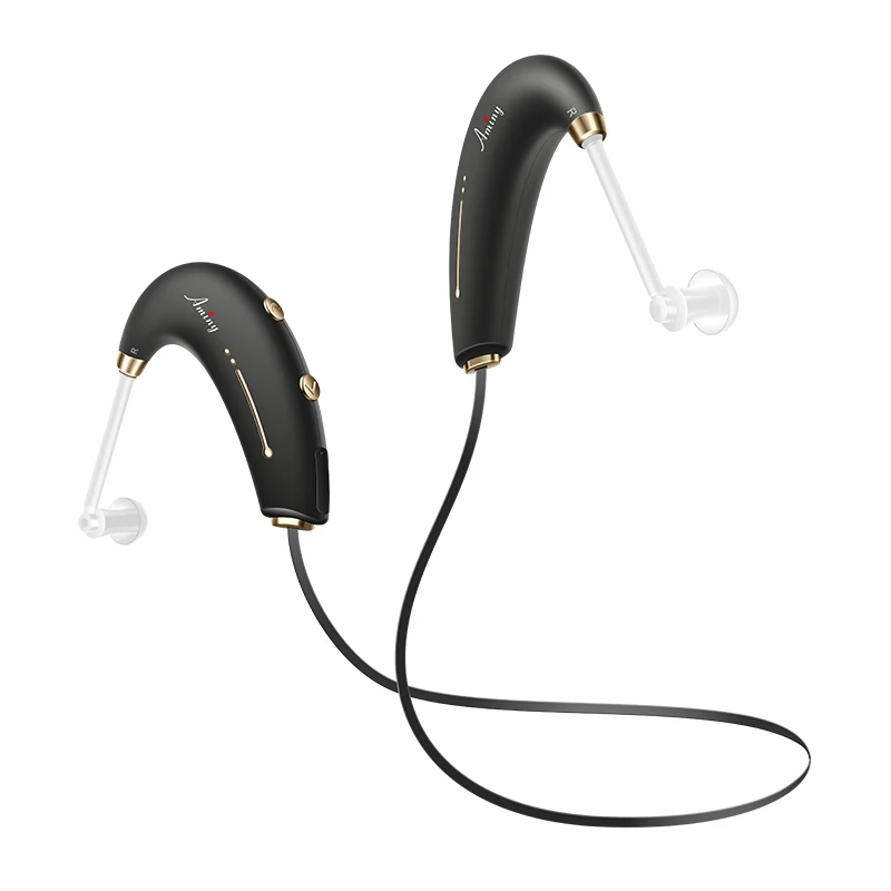 Wireless Bluetooth 4.1 Headset Aminy Medical Material In Ear Protection