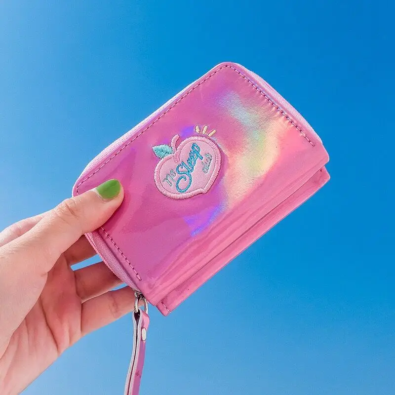 Кошелек Bentoy Milkjoy с лазерной голограммой блестящий кошелек для девочек держателем