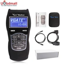 Оригинал Vgate Maxiscan VS890 Авто Диагностический Scan Tool OBD OBD2 Код Читателя Автомобильный Сканер Лучше, Чем ELM327 AD310