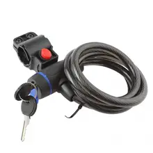 

Bicycle Lock Bike Cycle Heavy Duty Coil Combination Security Lock Steel Spiral Cable Bicycle Lock