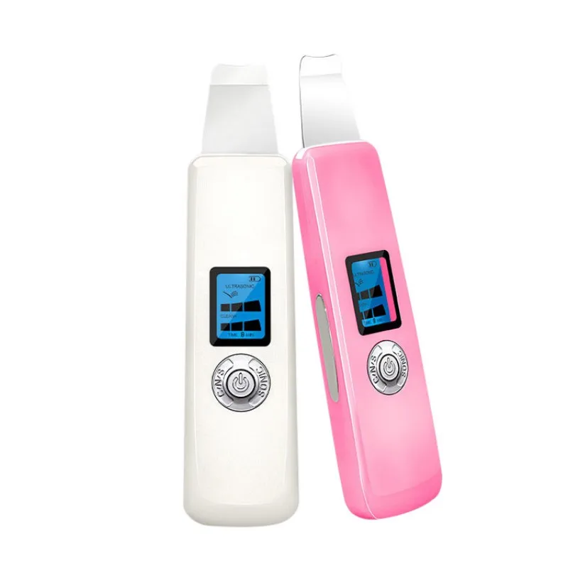 

Portable Ultrasound Skin Cleaner Ultrasonic Pore Cleaning Face Peeling Machine Acne Exfoliator Remove Blackhead Tool 2018