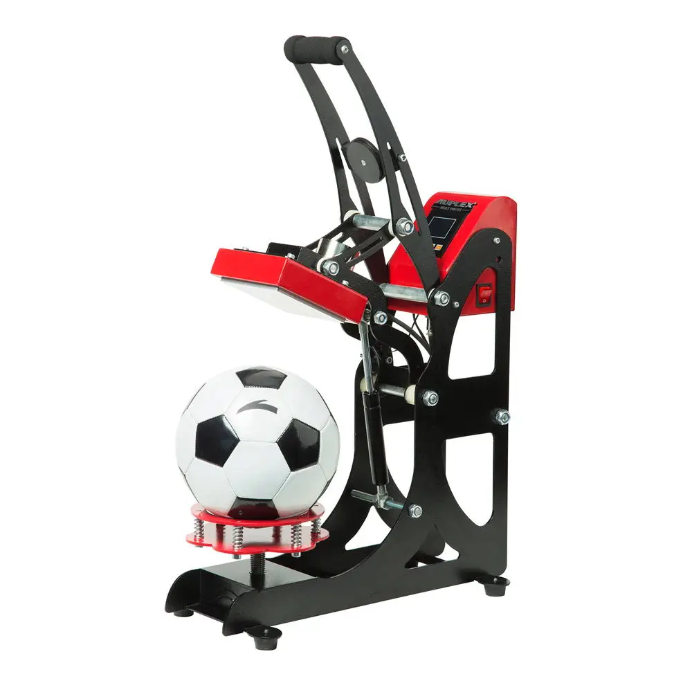 

Football printing machine, soccer ball printing heat press machine Auto open ball heat press machine AP1719