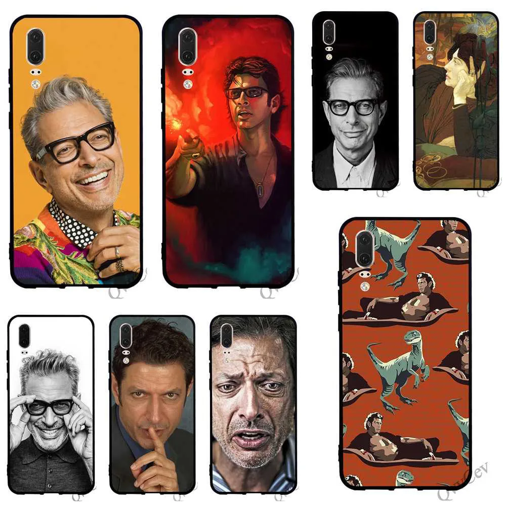 

Colorful Jeff Goldblum Phone Cover for Huawei P9 Lite Case P8 P20 Pro P10 Mini P Smart Mate 10 20 Cases Skin