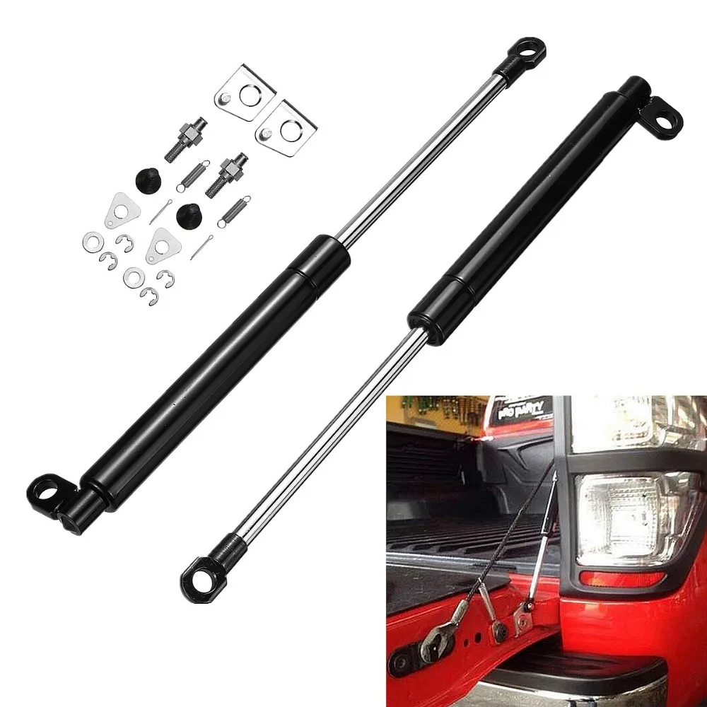 

1 Pair Rear Tailgate Slow Down & Easy Up Strut Kit for Ford PX Ranger 2011-2017 Easy Install No Drilling Required Anti-breaking
