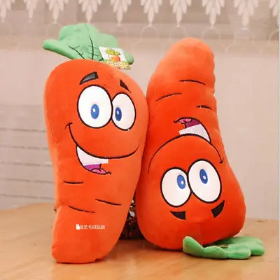 Подушка в форме моркови подушка для дивана мягкая плюшевая кукла игрушка из