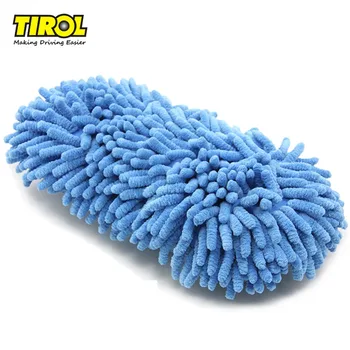 

TIROLT11861c Premium Microfiber Wash Sponge Car Cleaning Multifunctional Car cleaning brush Cleaner Tools Free Shipping