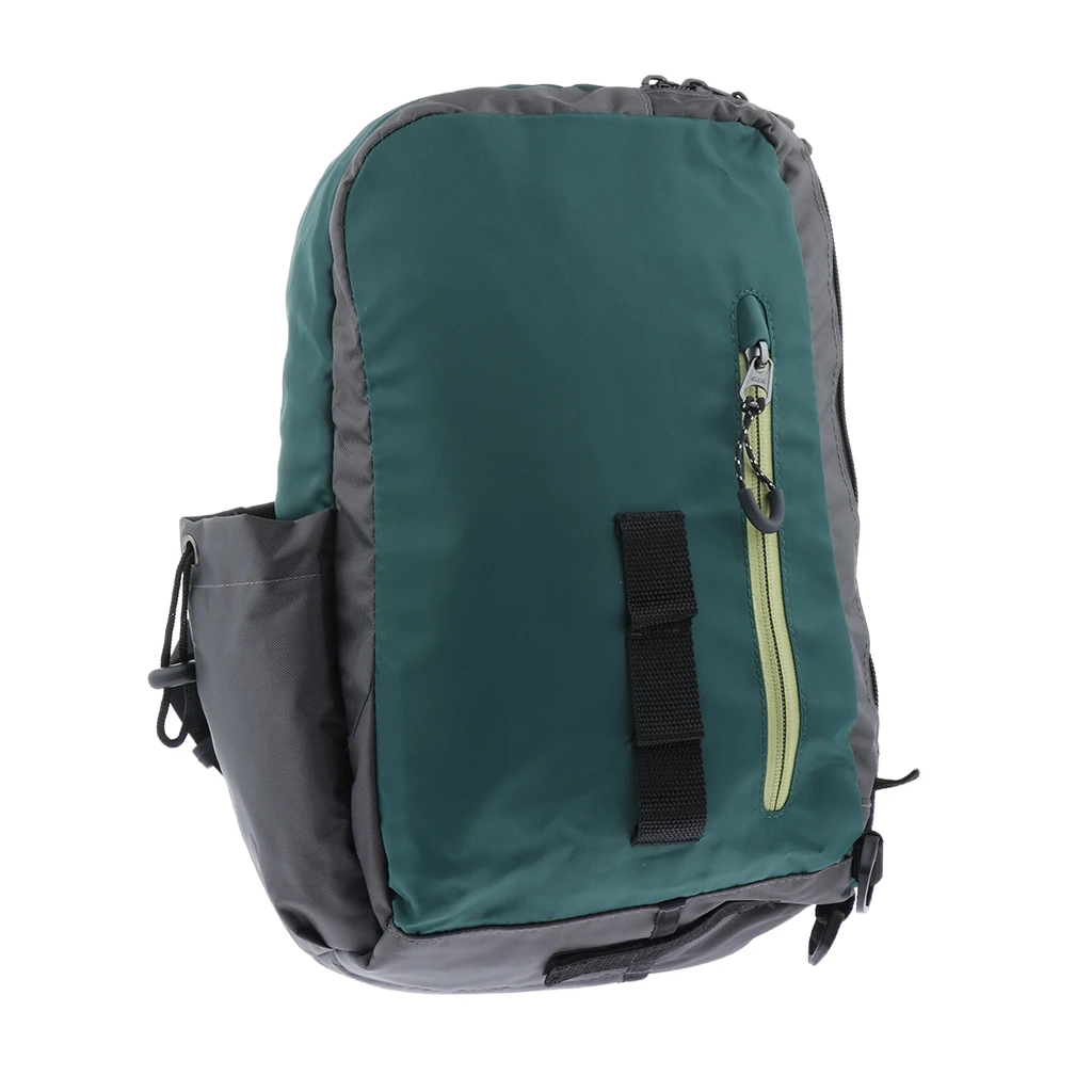 

Fishing Tackle Storage Bag Outdoor Shoulder Backpack Cross Body Sling Bag Single Shoulder Bag Fishing Spoon Lure Container Bag