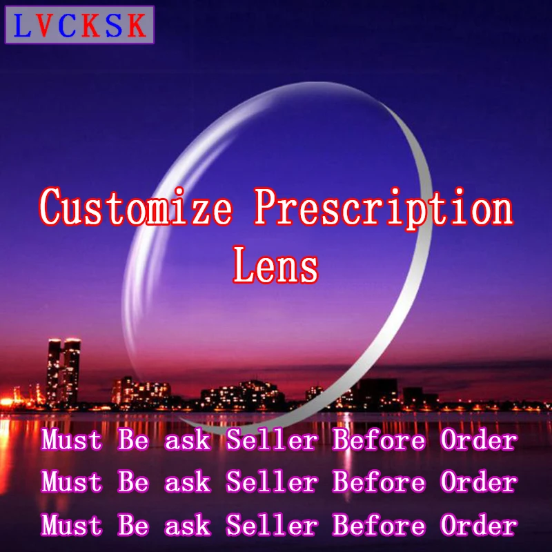 

Myopia Presbyopia Glasses Customize Prescription Lens,Must Be ask Seller Before Order,Order 1pcs Send Nothing