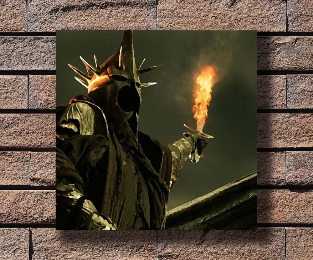 Lord Of The Rings Lotr Sauron Poster Wall Art Home Decor Photo Rings Lotr Sauron Poster Wall Art