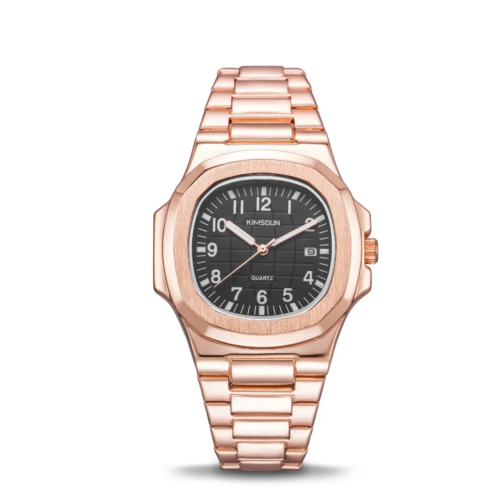 

2019 KIMSDUN Relogio Masculino Men Watches Top Brand Luxury Business Quartz Clock Men Large dial Fashion Waterproof Militar