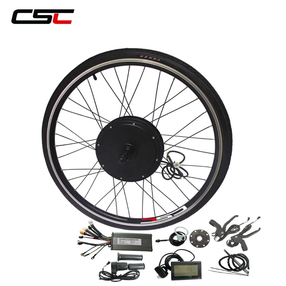 Best 48V Front Bicycle Motor Wheel Conversion Kit 1000W 500W for 20 24 26 28 29in 700C Electric E-bike Motor 0