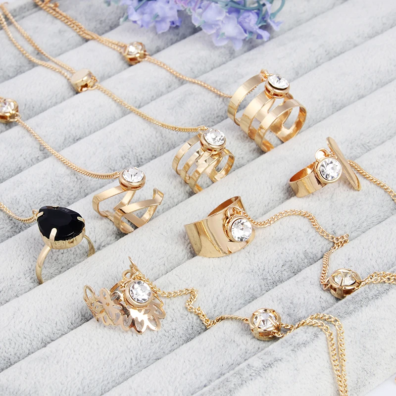 Женский браслет на палец с кристаллами 7 моделей|finger bracelet|chain braceletbracelet bohemian |