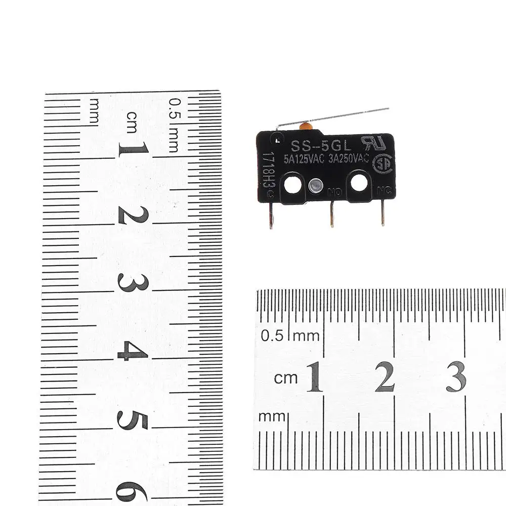 5 шт. SS-5GL микро концевой переключатель для 3d принтера аксессуары эндстоп Рампы 1,4 Omron интегральные схемы Запчасти Аксессуары