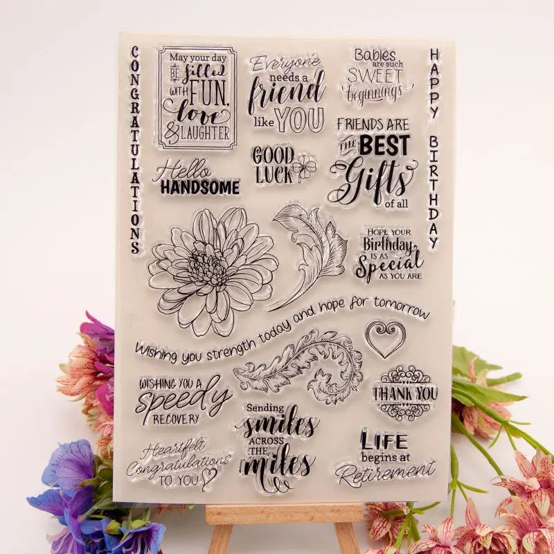 

Good Luck Clear Stamps Scrapbook Paper Craft Clear stamp scrapbooking
