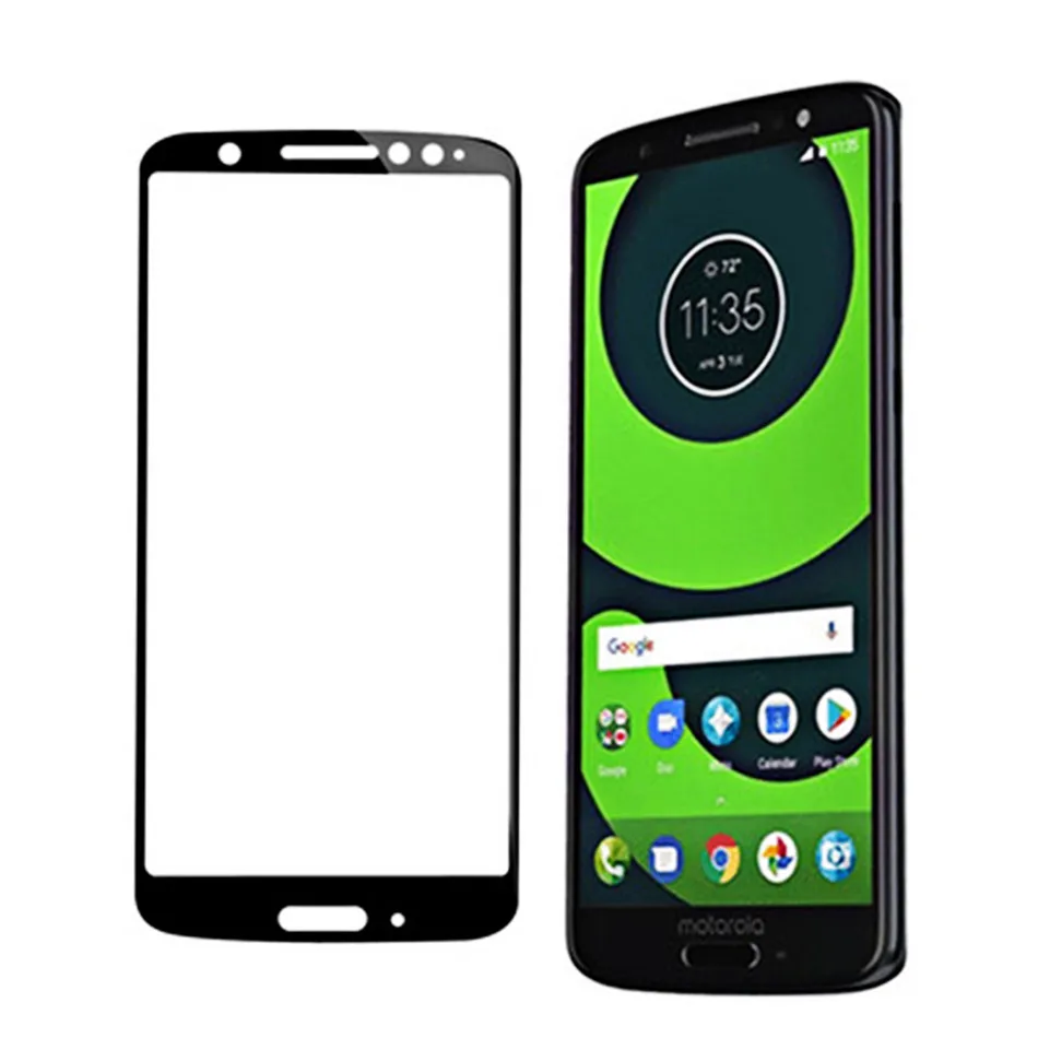 Закаленное стекло 2.5D для Moto Z2 Force G6 Play G5 Plus E5 защитное Защитная пленка с полным