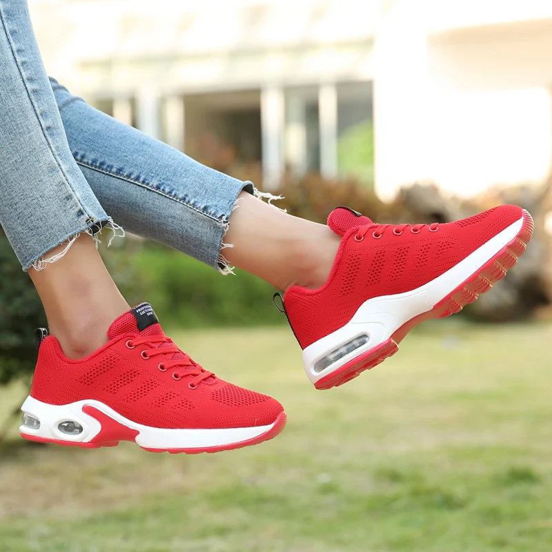 Akexiya zapatillas para correr para mujer más cachemir cálido deportes al aire libre zapatillas deportivas mujer