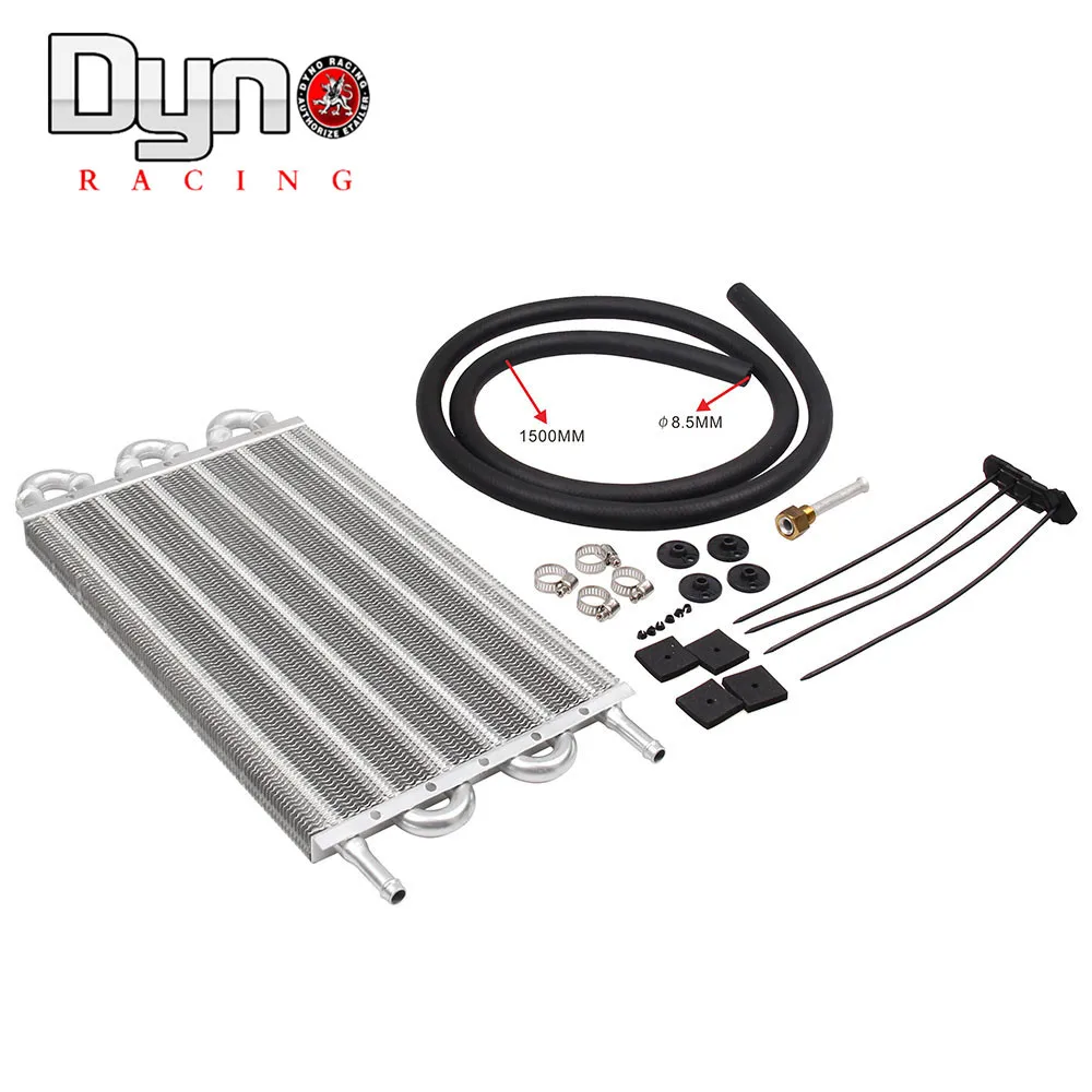 

DYNO- 2016 6 Row Aluminum 305X190X20 Universal Auto-Manual Radiator Converter/Car Transmission Oil Cooler Kit