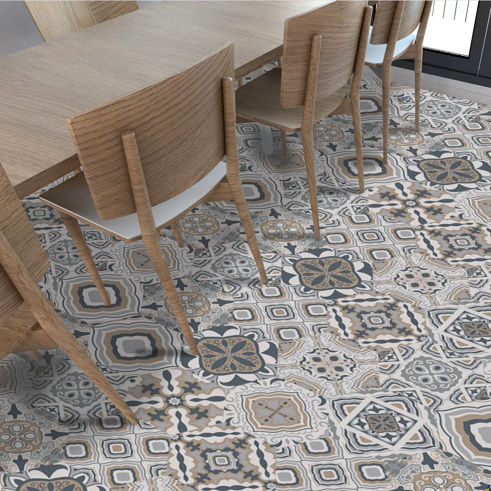 

Self Adhesive Tile Art Floor Wall Decal Sticker DIY Kitchen Bathroom Decor Vinyl Stickers Muraux Wall Decor Adesivi Murali