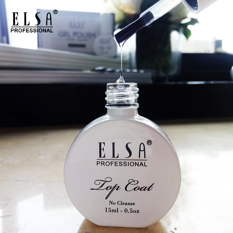 Гель лак для базового и топового покрытия ногтей Эльзы 15 мл|Многофункциональный