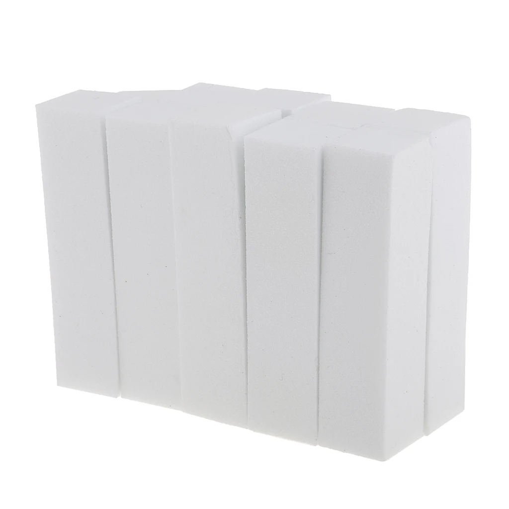 10pcs Foam Nail Art Manicure Pedicure Buffer Buffing File Tools For Filling Nail Extensions Acrylic Nail Gel Tips