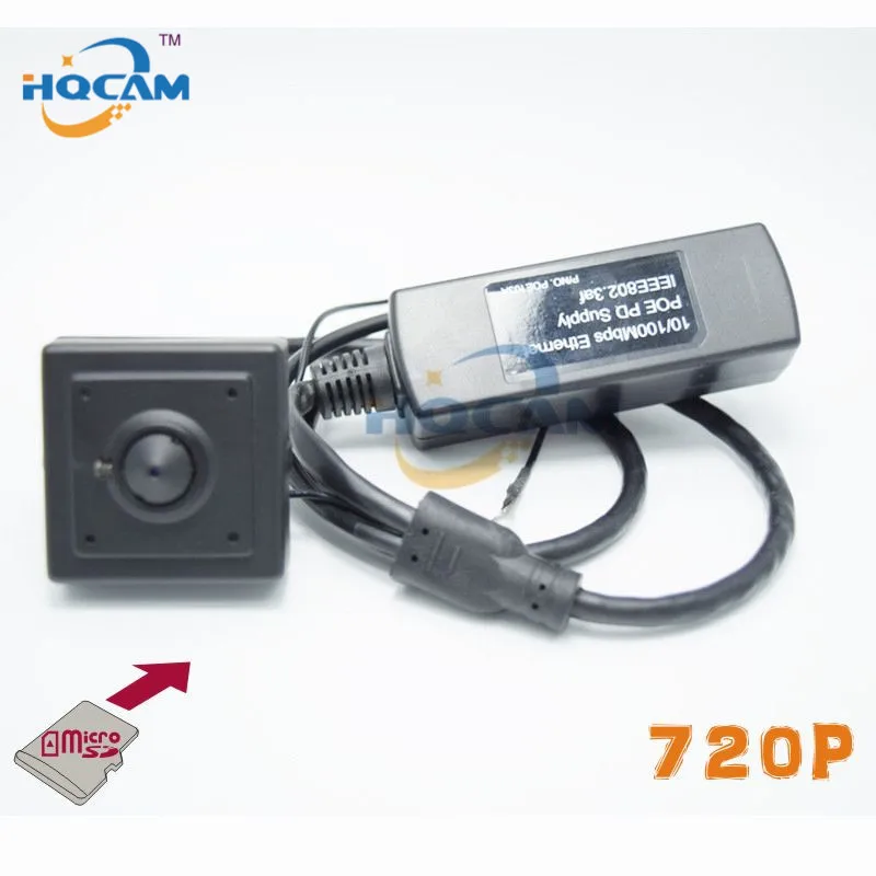 720P Micro TF SD Camera POE Mini IP Camera Home Security Camera IP Cam Indoor Security CCTV IP Kamera Support POE With SD Card