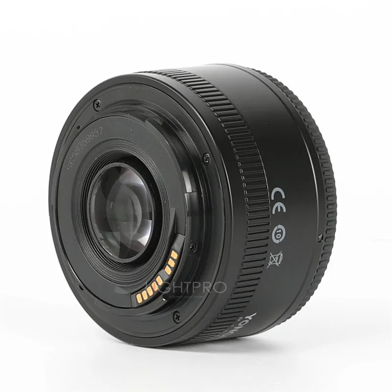 Объектив YONGNUO YN50mm f1.8 с автофокусом для Canon EOS 60D 70D 5D2 5D3 600D 1200D 6D 650D DSLR камеры Объектив YN EF 50 мм f/1,8 AF