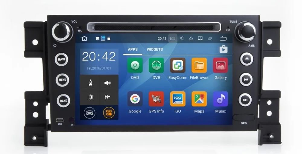 

IPS screen Android 8.1 Car DVD multimedia Player Stereo Radio for Suzuki Grand Vitara with wifi BT GPS