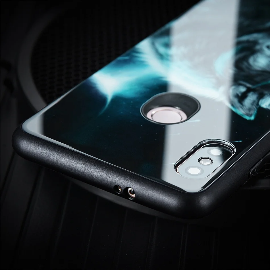 Artisome Xiaomi Redmi Note 5 Case 360 Tempered Glass Case For Xiaomi Redmi 4X Note 5 Pro 5 Plus Case Animal Patterned Cover Capa (6)