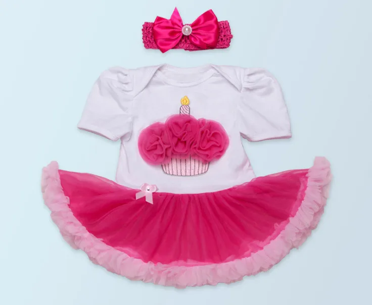 Новое поступление; комплекты одежды для малышей; милые комбинезоны для девочек; платье-пачка; повязка для волос с бантом; костюмы для новорожденных на день рождения