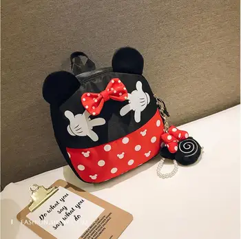 

New Kids bag Kindergarten Cartoon Mickey School Bags Cartoon Backpack Waterproof Schoolbags Satchel