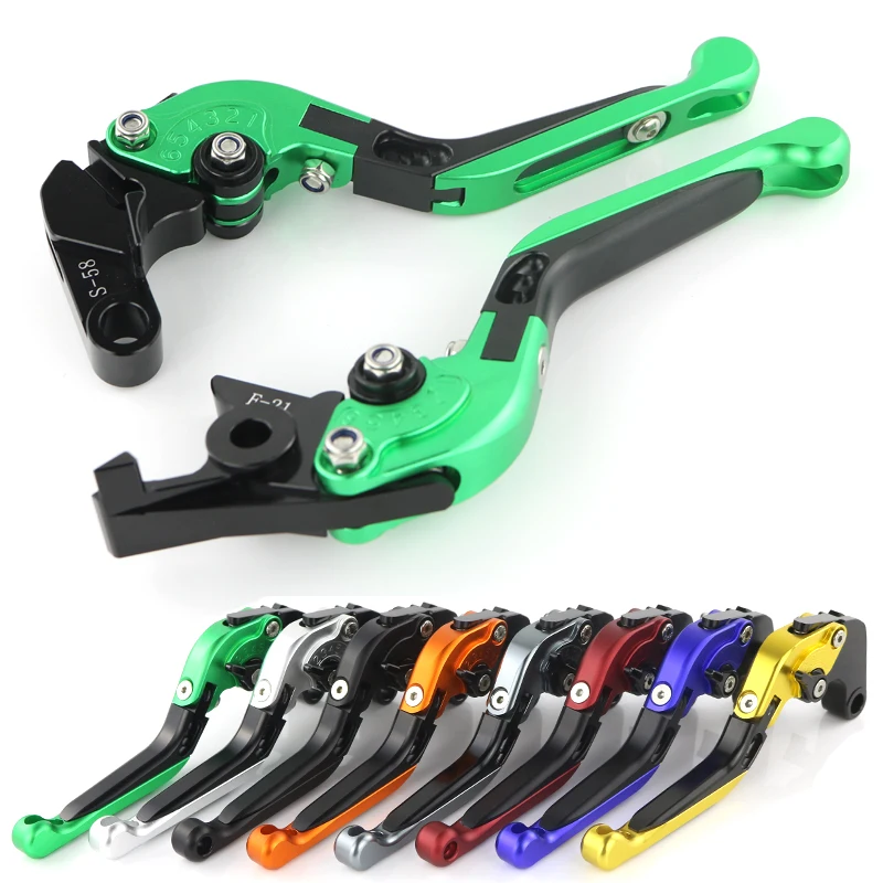 

For Kawasaki Ninja 400R W800 ER-6N ER-6F ZX9R ZX-6R ZX6R ZR750 Zephyr ZR7/S Z750/S CNC Foldable Adjustable Brake Clutch Levers