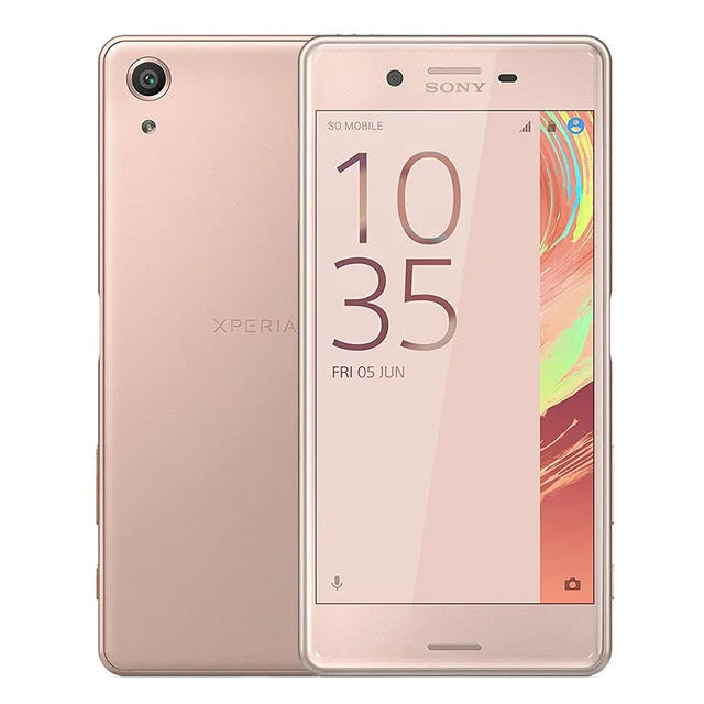 Мобильный телефон sony Xperia X Performance F8132 с двумя sim-картами, GSM, 4G, Android, четырехъядерный процессор ram, 3 ГБ rom, 64 ГБ, 5,0 дюйма, 23 МП, Wi-Fi, gps - Цвет: Розовый