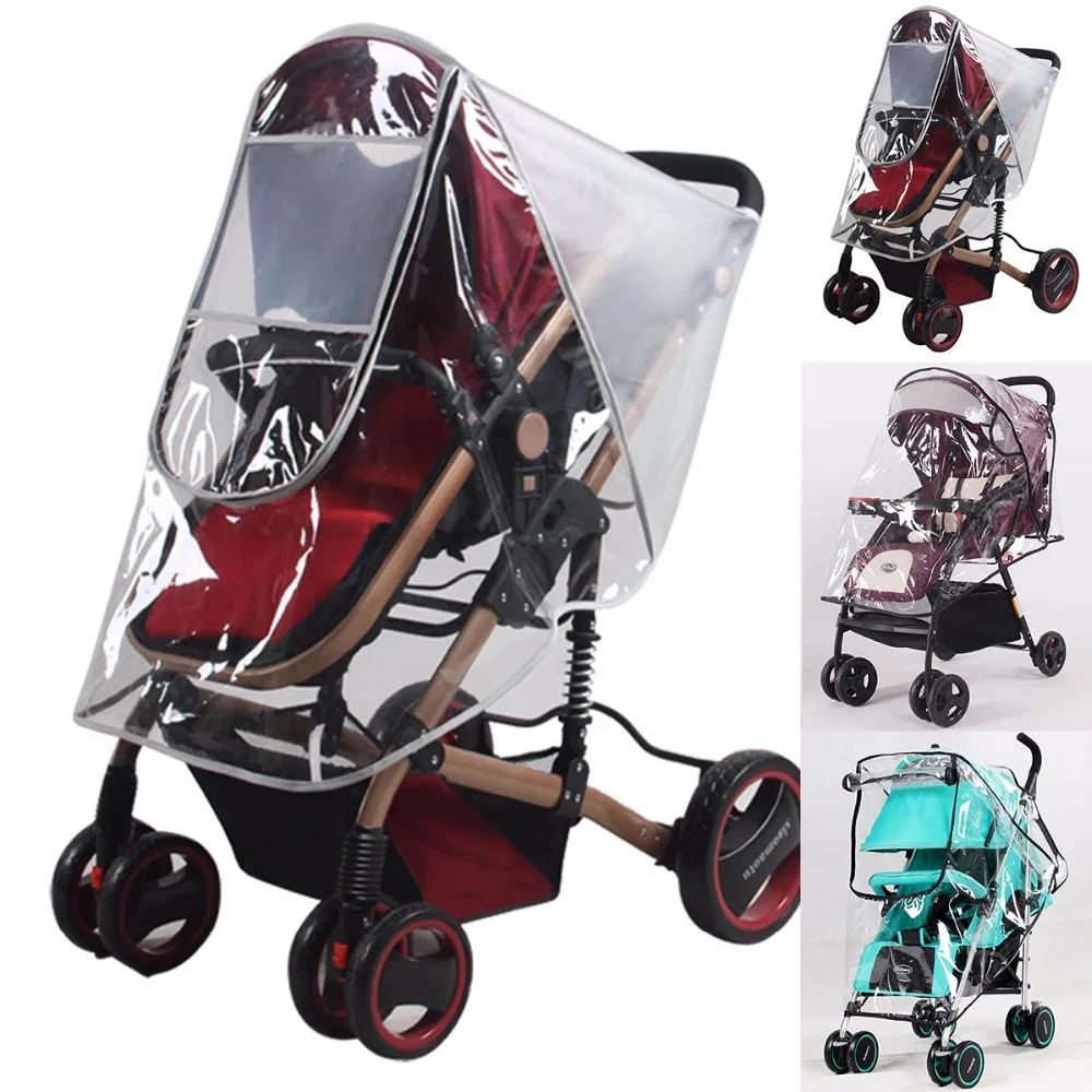 

Waterproof Raincover for Stroller Prams Cart Dust Rain Cover Mosquito Net for Baby Stroller Pushchairs Accessories Baby Carriage