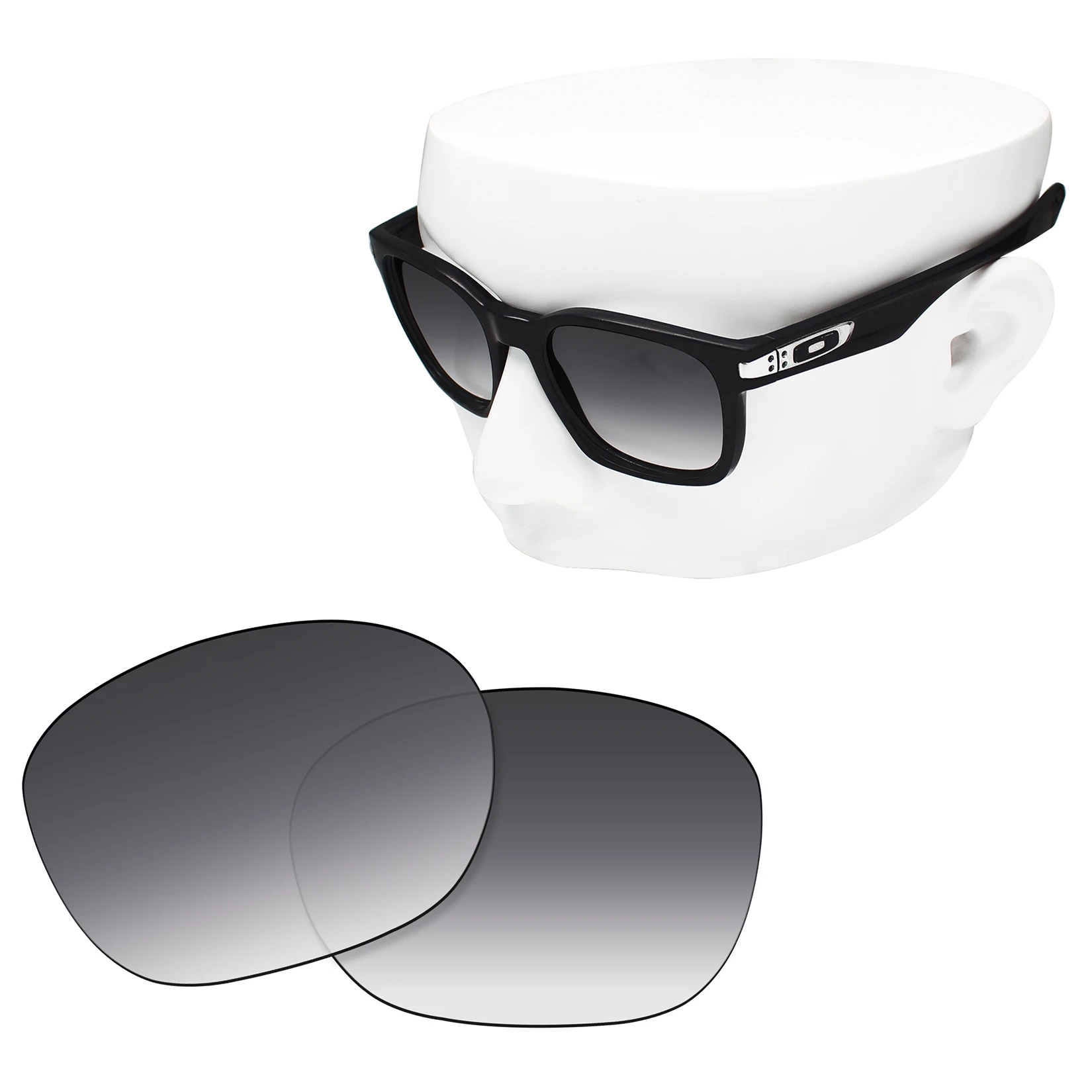 Oowlit Polarizzati Lenti Di Ricambio Di Grey Gradient Per-Oakley Garage Rock Oo9175 Occhiali Da Sole