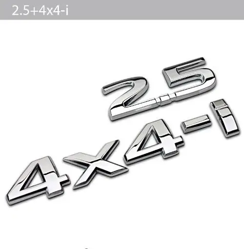 3D Автомобильные наклейки Стайлинг автомобиля металлический значок 2 5 4x4 i эмблема