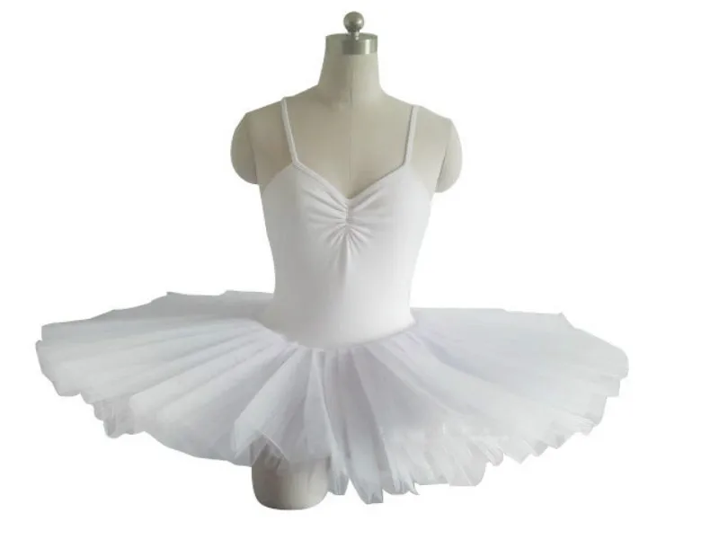 Профессиональная юбка-пачка для взрослых, балетное трико, черные, красные, белые костюмы, балерина, Женская балетная Одежда для танцев, детская одежда для девочек, 5 слоев