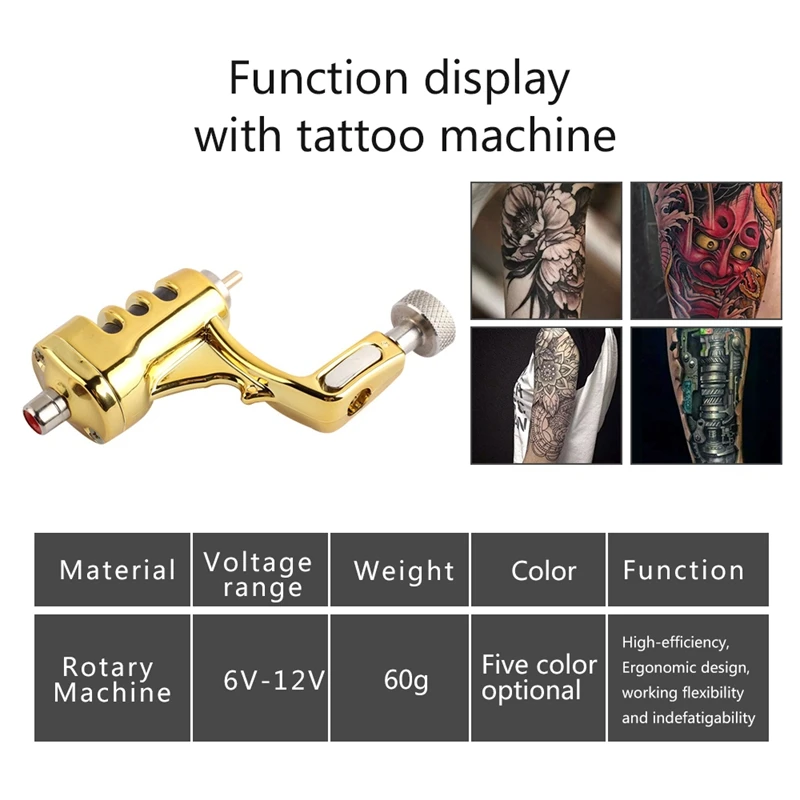 Двигатель татуировки роторная машина Профессиональный боди-арт шейдер для татуажа оборудование для боди-арта татуировки ЕС вилка