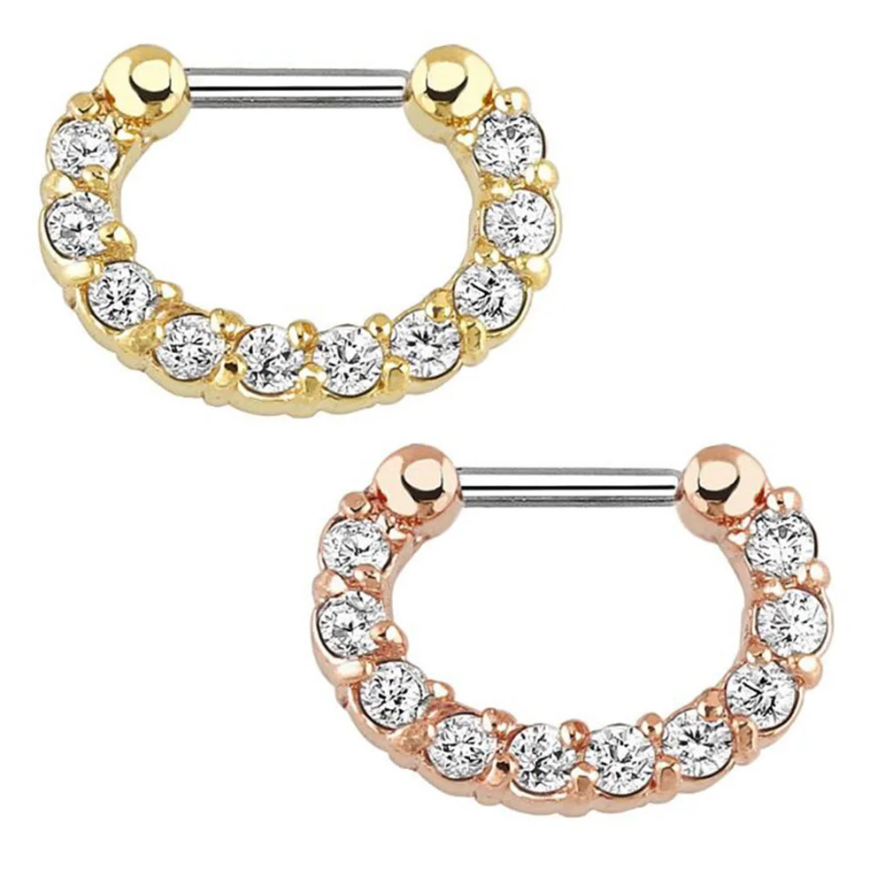 Buy Fashion Unisex Surgical Steel Septum Nose Ring