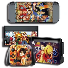 Виниловая наклейка на экран для one piece Skins Защитная Наклейка s для nintendo Switch NS консоль+ контроллер+ подставка наклейка