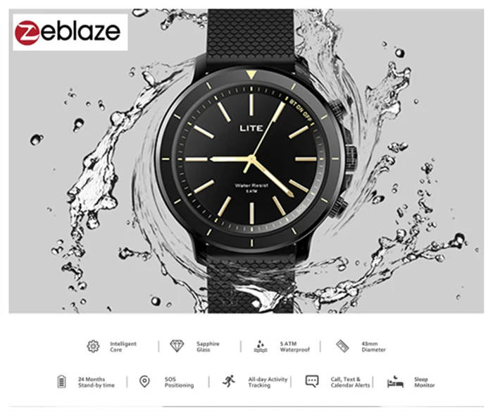 zeblaze vibe lite smart watch